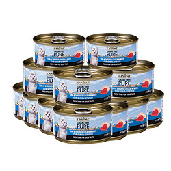 CANIDAE 卡比 PURE系列猫罐头 金枪鱼+鸡肉丝 70克*12罐 *2件