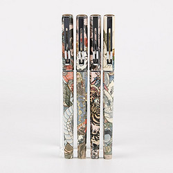 M&G 晨光 x 大英博物馆/水浒豪杰系列/三国系列 速干中性笔 0.5mm 黑色 4支