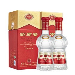 剑南春52度500ml*2 (送礼袋)(gift box)