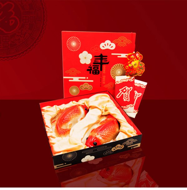 北京香格里拉饭店 年货礼盒(糖果糕点/京八件/乳猪/鲍鱼海参可选)