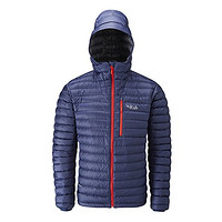 RAB 睿坡 M MICROLIGHT ALPINE 750篷 白鹅绒 QDA-62 男士连帽羽绒服