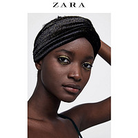 ZARA 新款 女装 亮光头巾式头带 00594233800