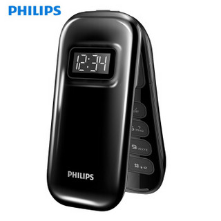 PHILIPS 飞利浦  E321 钢琴黑 移动联通2G功能机