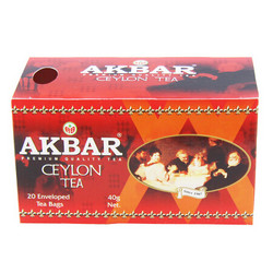 AKBAR 雅客巴精选锡兰红茶 40g 斯里兰卡进口 *8件