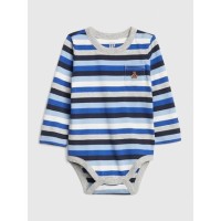 GAP 盖璞 布莱纳小熊刺绣纯棉爬服 *3件