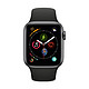 Apple 苹果 Apple Watch Series 4 智能手表（GPS+蜂窝网络、44mm、黑色运动表带）