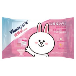 舒洁 Kleenex  女性湿厕纸 10片派样装
