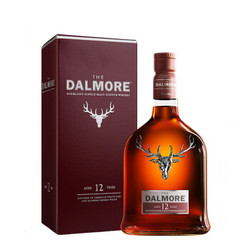 帝摩12年Dalmore大摩 达尔摩12年单一麦芽纯麦威士忌