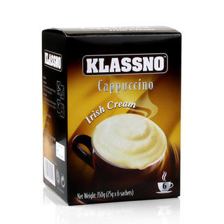 KLASSNO 卡司诺 卡布奇诺即溶咖啡 150g*2盒