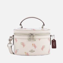 COACH 蔻驰 PIG PRINT TRAIL 猪年限定款 女士手提包