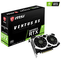 msi 微星 GeForce RTX 2060 VENTUS XS C 6G OC 显卡