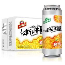 汉斯小木屋 橙味 果啤 500ml*12罐 *6件