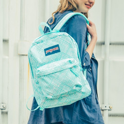 JANSPORT 杰斯伯 SuperBreak  T5010JJ 学院风双肩背包 *2件