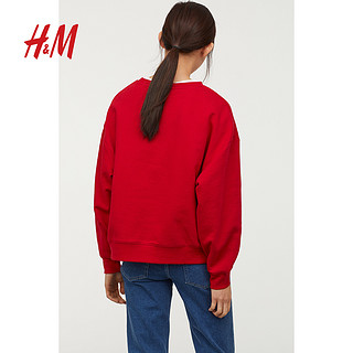 H&M HM0708674 女士卫衣 (S、红色)