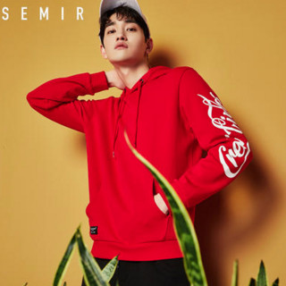 Semir 森马 19018161204 男士连帽卫衣