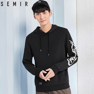 Semir 森马 19018161204 男士连帽卫衣