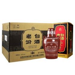 汾酒53度 老白汾酒10 475ml*6瓶 清香型白酒 整箱