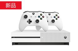 Microsoft 微软 Xbox One S 家庭娱乐游戏机 1TB 双手柄套装