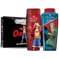 Old Spice 海贼王限量版套装（黑标古龙 473ml 3合1 532ml） *2件