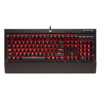 CORSAIR 美商海盗船 K68 机械键盘 黑色 Cherry红轴 红色背光