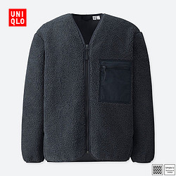 Uniqlo 优衣库 U系列 411594  男士摇粒绒开衫