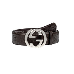 GUCCI 古驰 411924 CWC1N 1000 男士腰带皮带