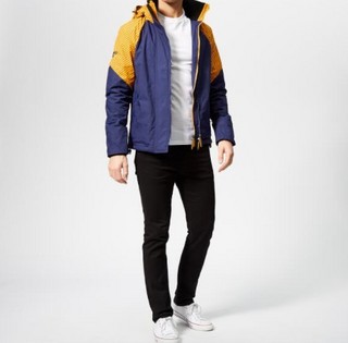 Superdry 极度干燥 Arctic Intron 男士连帽防风外套