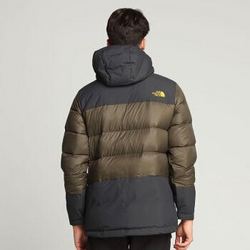 TheNorthFace北面羽绒外套男舒适保暖秋冬上新3RKB 79K/绿色/灰色 M