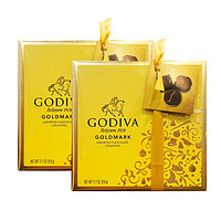 GODIVA 歌帝梵 金装27颗混合味巧克力礼盒装 316g*2盒