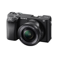 SONY 索尼 ILCE-6400 微单相机套机（16-50mm）+ VCT-SGR1 多功能拍摄手柄 + 64GB 内存卡