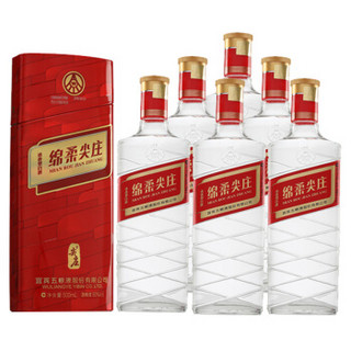 五粮液股份公司出品 绵柔尖庄(红铁盒151) 50度浓香型白酒 500ml*6瓶整箱