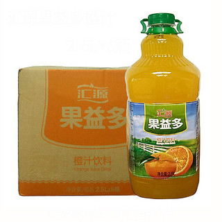 Huiyuan 汇源 果益多 果汁 2.5L*6瓶