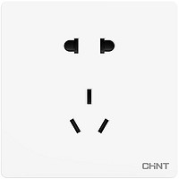 CHNT 正泰  2V曼哈顿系列 开关插座面板 白色  15.2元