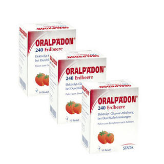 凑单品：Oralpadon 婴幼儿电解质水 草莓味 3盒装 