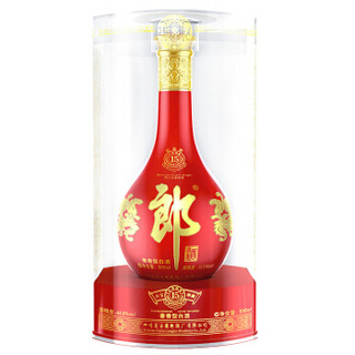 LANGJIU 郎酒 红花郎 十五（15） 陈酿 44.8度 酱香型白酒 500ml +凑单品