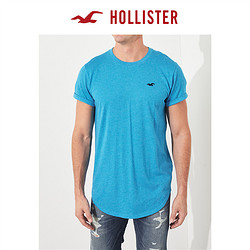 Hollister弧形下摆短袖T恤 男 206408