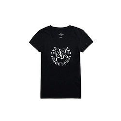 ARMANI EXCHANGE 阿玛尼 8NYTBC-YJG3Z 女士 黑色T恤