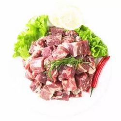 月盛斋 巴西进口 精品 牛腩块 500g/袋 草饲牛肉 （适合炖、卤、炒）