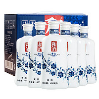 和酒 黄酒上海老酒青花瓷 400ml*6瓶装 