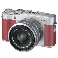 FUJIFILM 富士 X-A5 APS-C画幅无反相机套机 （15-45mm镜头）