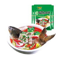 味聚特 酸菜鱼调料包 200g*4袋