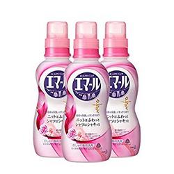 KAO 日本花王 真丝羊毛羊绒中性浓缩洗衣液 花香型 500ml*3瓶