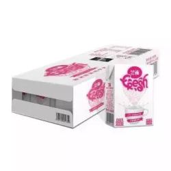 Laciate 兰雀 唯鲜全脂牛奶 200ml*24盒/箱装 *4件
