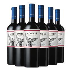MONTES 蒙特斯 经典梅洛 红葡萄酒 750ml*6瓶 *2件