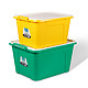 茶花收纳箱塑料特大号家用储物加厚大号装衣服的箱子收纳盒整理箱