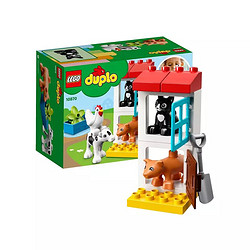 LEGO 乐高 Duplo 得宝系列 积木拼插玩具 农场里的动物 16粒 10870  2-5岁