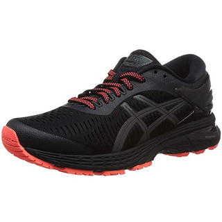 ASICS 亚瑟士 Gel-Kayano 25 男士跑鞋 1012A036-001 黑橙 41.5