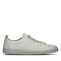 Clarks 其乐 Nathan Lace - Light Grey Leather
