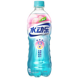 水动乐 果蔬精华桃味 维生素饮料 600ml*15瓶 整箱装 可口可乐公司出品