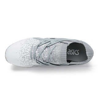 ASICS Tiger GEL-KAYANO TRAINER KNIT H804N 男女针织运动鞋 灰色/白色 40.5